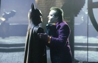 Michael Keaton jako Batman i  Jack Nicholson jako Joker